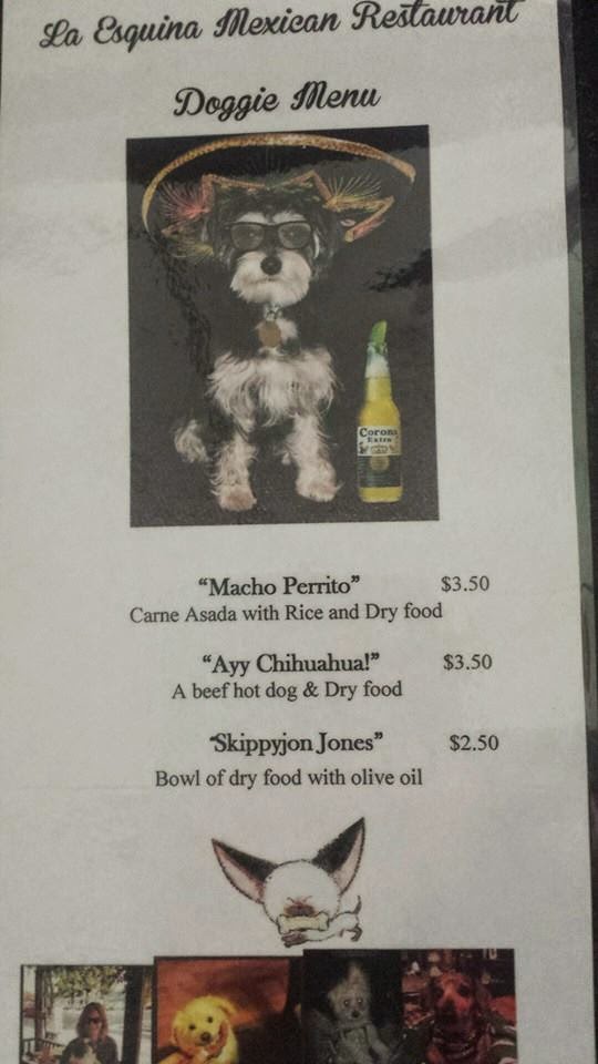 Menu La Esquina Mexican Food-5